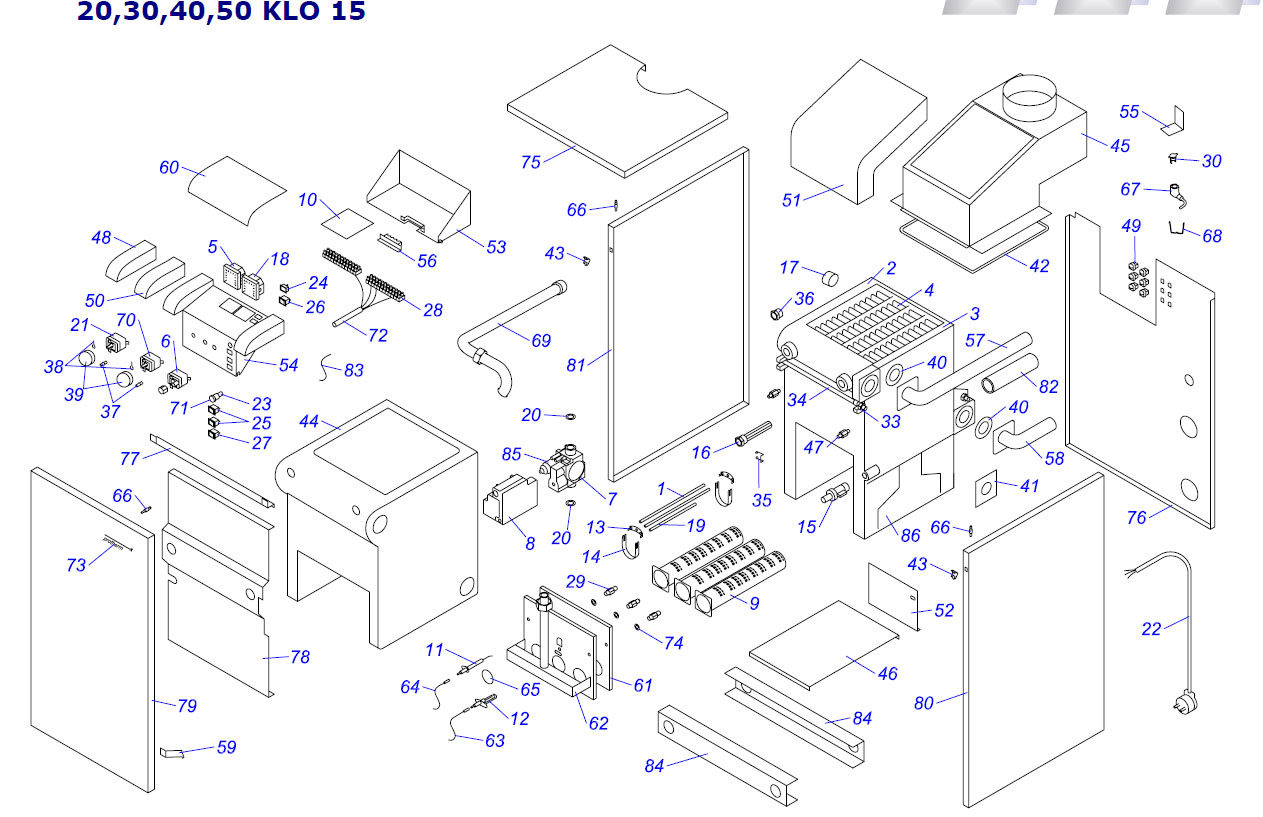 Protherm 50 klz схема