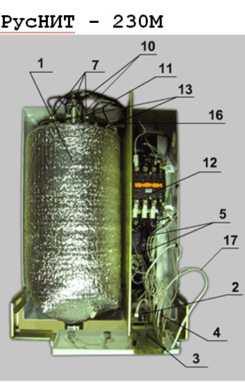 Эл схема эл котла руснит
